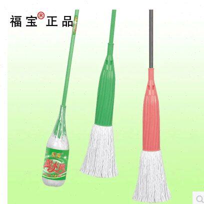 福宝新款宿舍拧水拖把家用圆头免手洗懒人挤水棉地拖墩布厨房工具