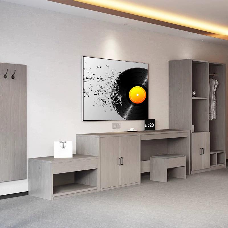 酒店电视柜行李柜组合宾馆专用书房简约书桌公寓酒店标间家具家具