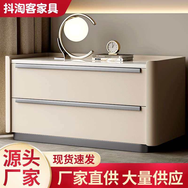 边柜轻奢简约意式大户型简约现代床头柜卧室实木超长岩板储物柜,电子元器件市场,其它元器件,淘宝优惠券,粉丝福利购,淘宝优惠卷