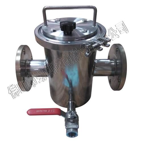 厂家供应 管道式5管 易清理式浆料除铁器 除铁过滤器