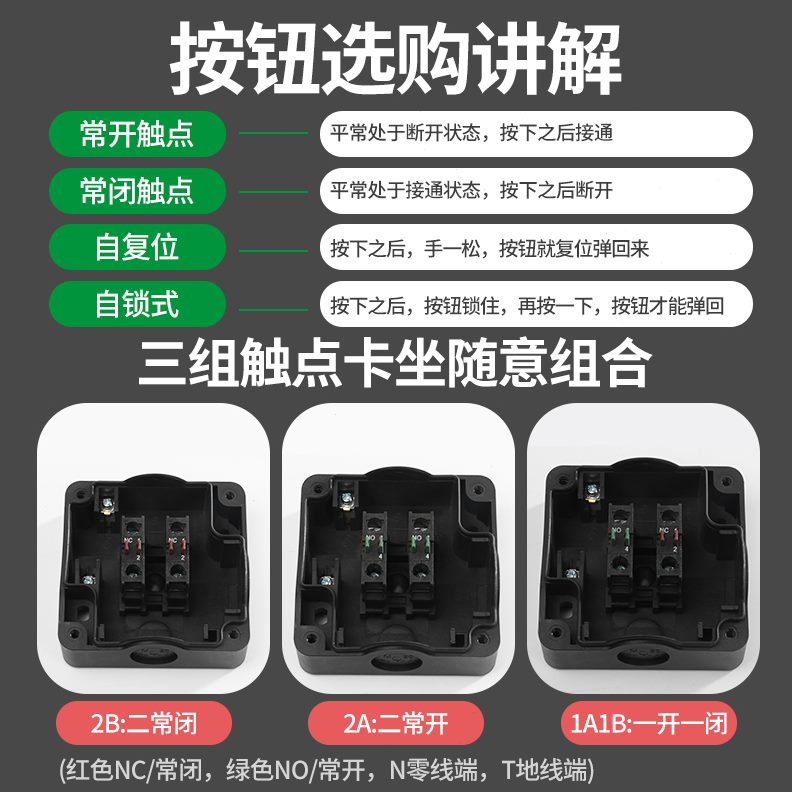 手拍闭自复位防水开关一急停按钮开关自锁脚踏开关一安全燃阻紧开
