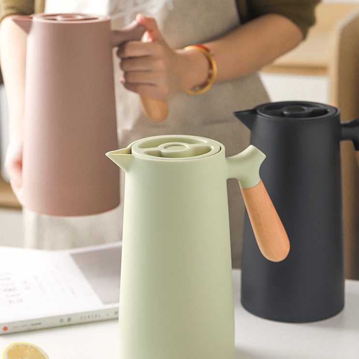 学生宿舍号保温壶暖水壶家用1升小型内胆舍里ins玻璃热水壶保温瓶