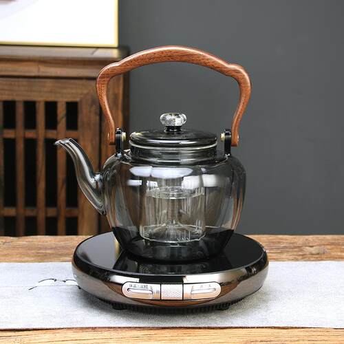 电陶炉魔术师X1超薄静音定时保温电茶炉家用烧水煮茶器圆形