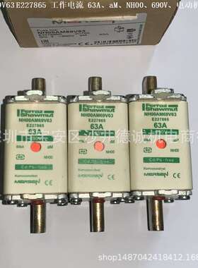 NH1AM69V355 A227976 熔断器 355A、NH1、aM、690Vac、电动机保护