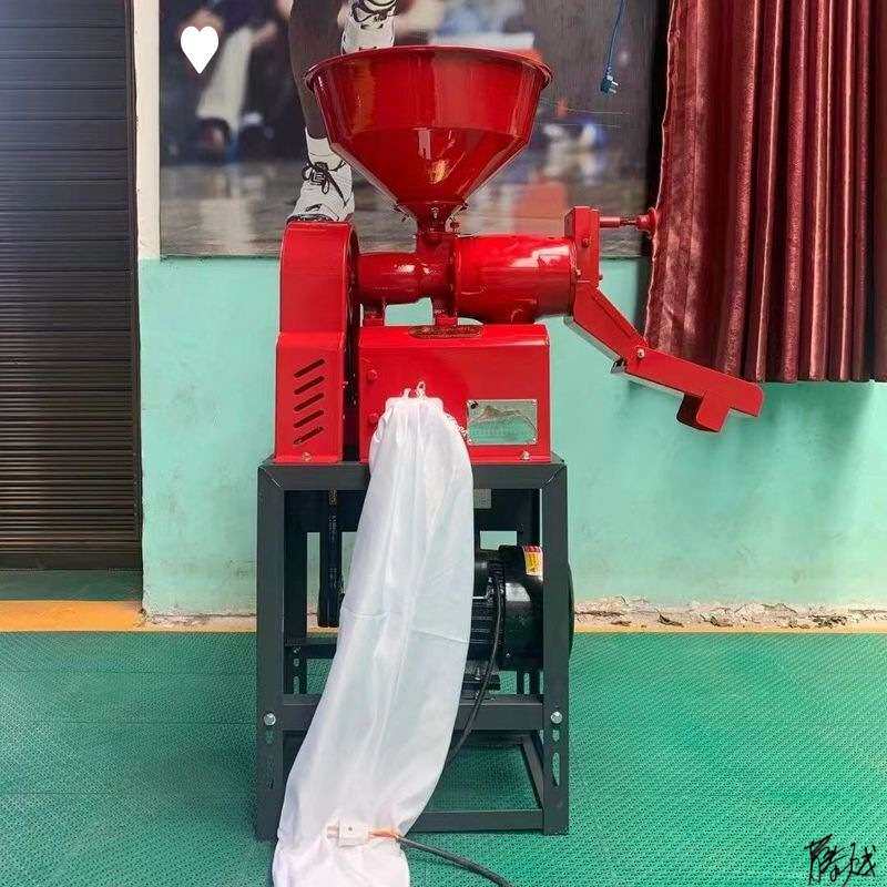 拔花生机器新款新型家用小型碾米机设备剥谷机打一体机可办理农具