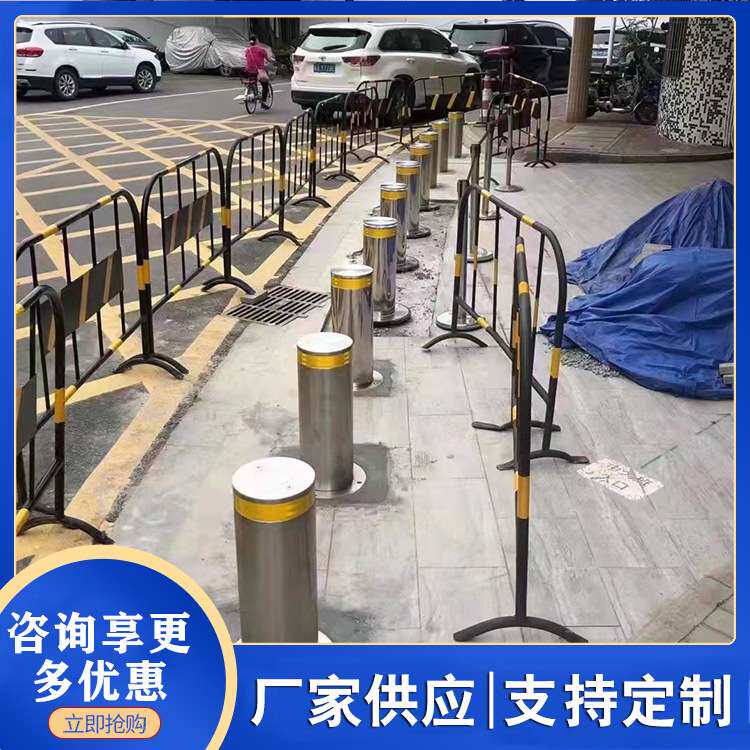 全自动升降柱液压一体式升降柱全电动遥控半自动伸缩立柱