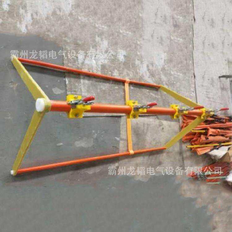 复合绝缘固定支架带电作业高压防潮架多用途地面支撑架ZF010317