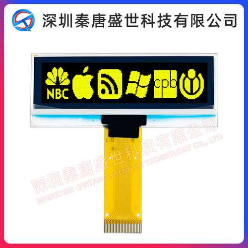 2.23 OLED 2.23寸12832点阵插接24PIN驱动SSD1305UG-2832ASWCG01