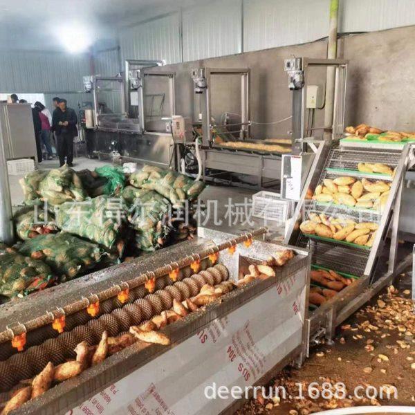 红薯片油炸机 红薯片地瓜片油炸设备 全自动红薯片地瓜油炸生产线,厨房电器,其他商用厨电,淘宝优惠券,粉丝福利购,淘宝优惠卷