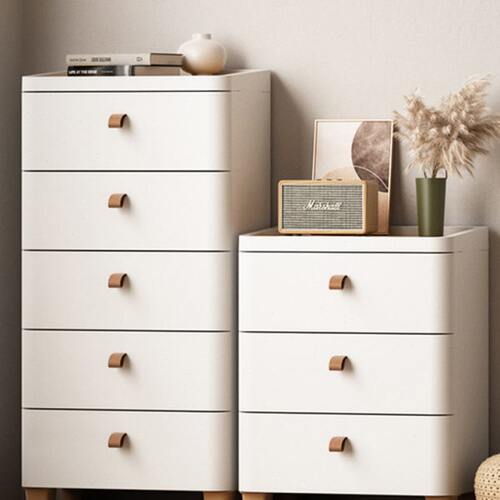 窄缝夹缝储物柜子抽屉式收纳柜家用客厅日式置物柜多层卧室床头柜