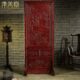 摆件屏插屏风隔断实木落地东阳木雕玄关移动香樟木雕花座屏精雕图