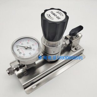 一压力表终端一表气进向减压阀出单轴稳压面板气减压器汇流排阀门