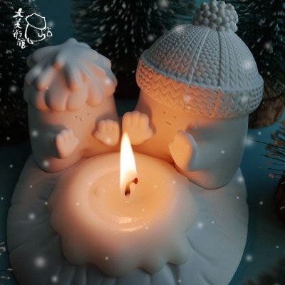 大美术馆香薰蜡烛摆件礼盒火山与小雪人烛台送闺蜜女友生日礼物品,家居饰品,香薰蜡烛,淘宝优惠券,粉丝福利购,淘宝优惠卷