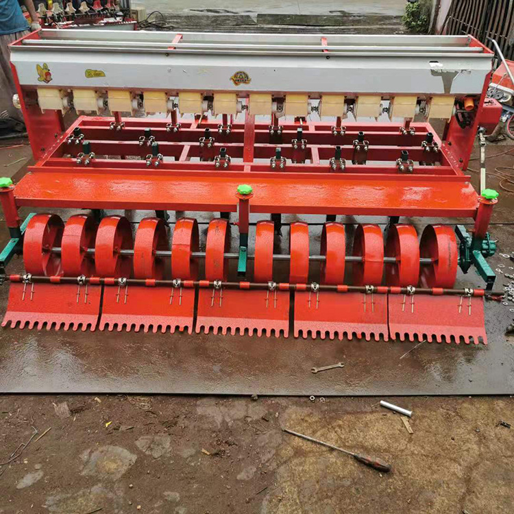 白菜 菠菜 生菜 红豆种子播种机  多行可选的谷子播种机