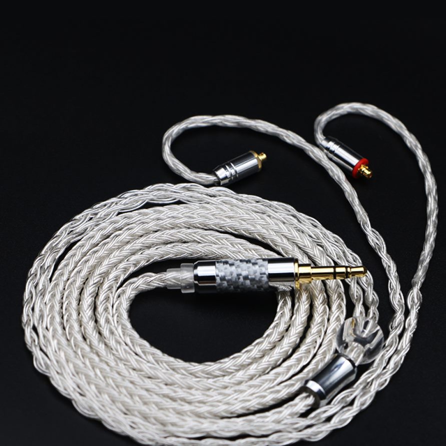 .se铜 n3ap0cxe 5银晶单40e00双针mm  i镀16耳机升级线8股2179
