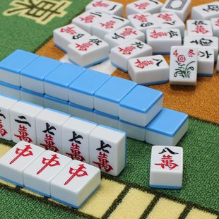 家用品48广东mm麻中四川50麻将一级送 麻将牌包邮大号 赠品手搓雀