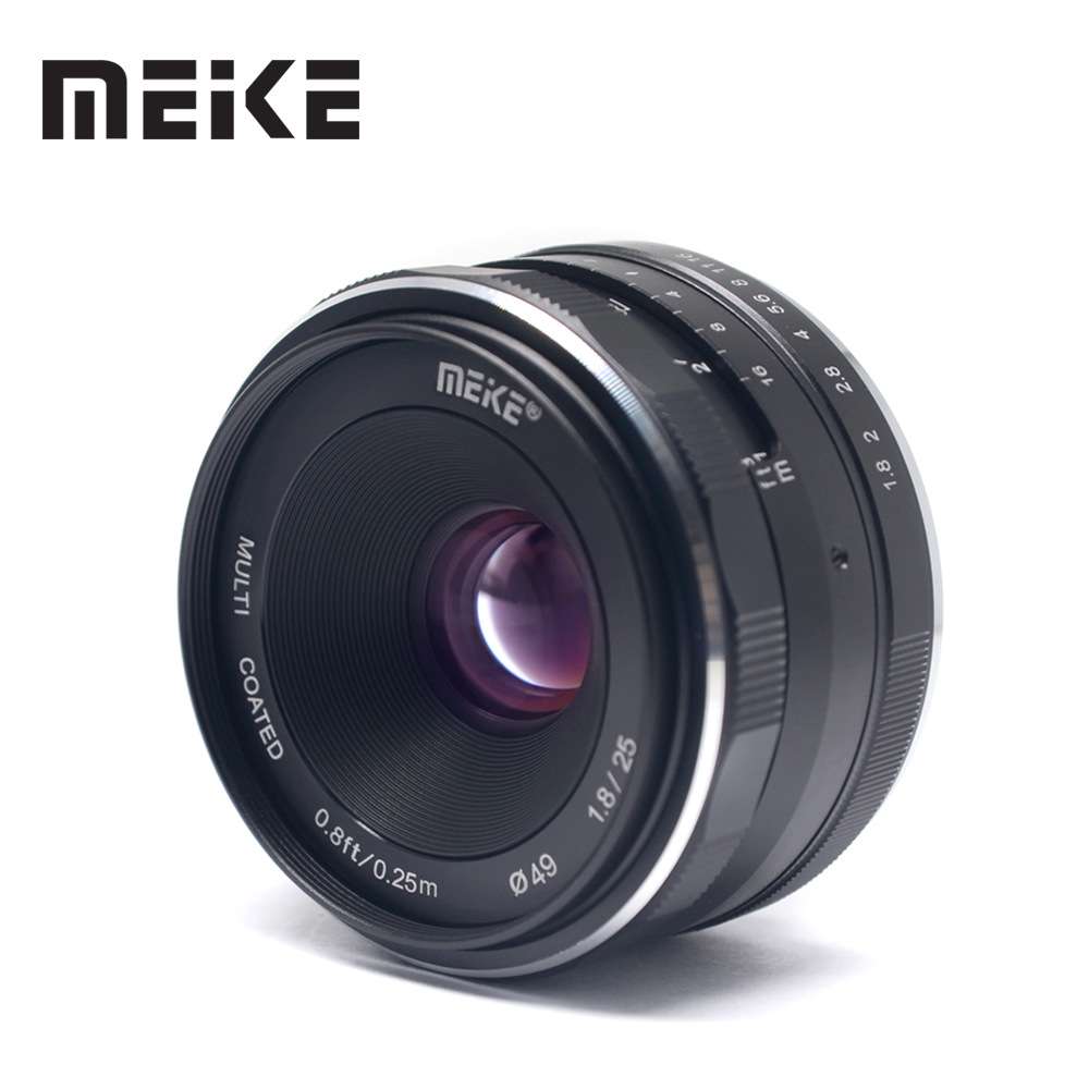 MK-25mm镜头F1.8定焦大光圈广角微单人像风景镜头