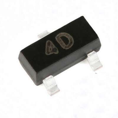 MMBTA94 丝印4D  贴片SOT-23  -400V0.2A PNP高压晶体三极管