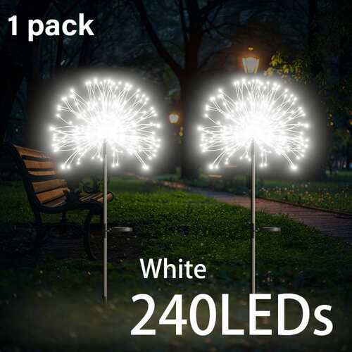 Solar Garden Fireworks Smart Light: 8 Outdoor Lighting