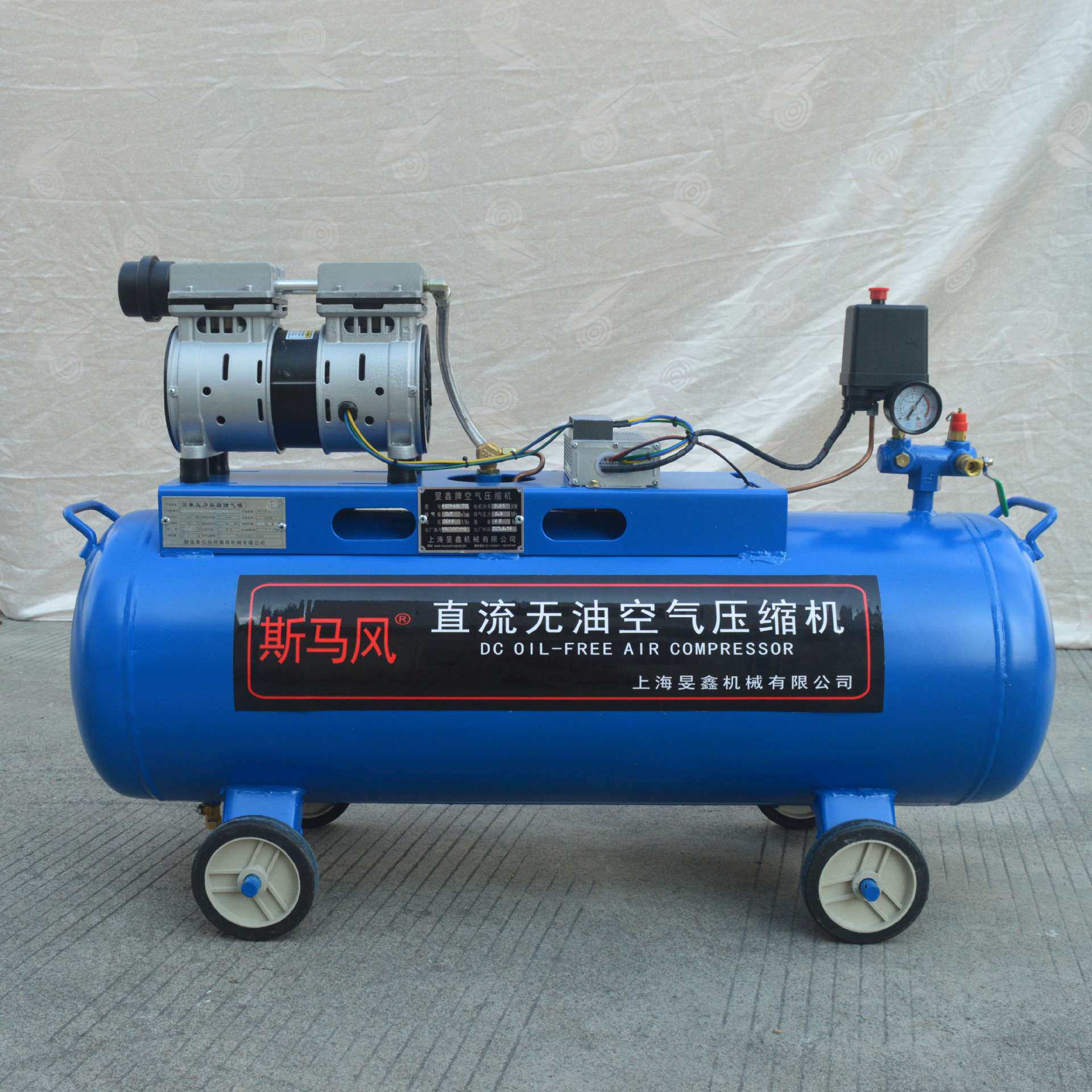 斯马风直流无刷空压机 0.75KWx2固定式车载空气压缩机 MX72-24V