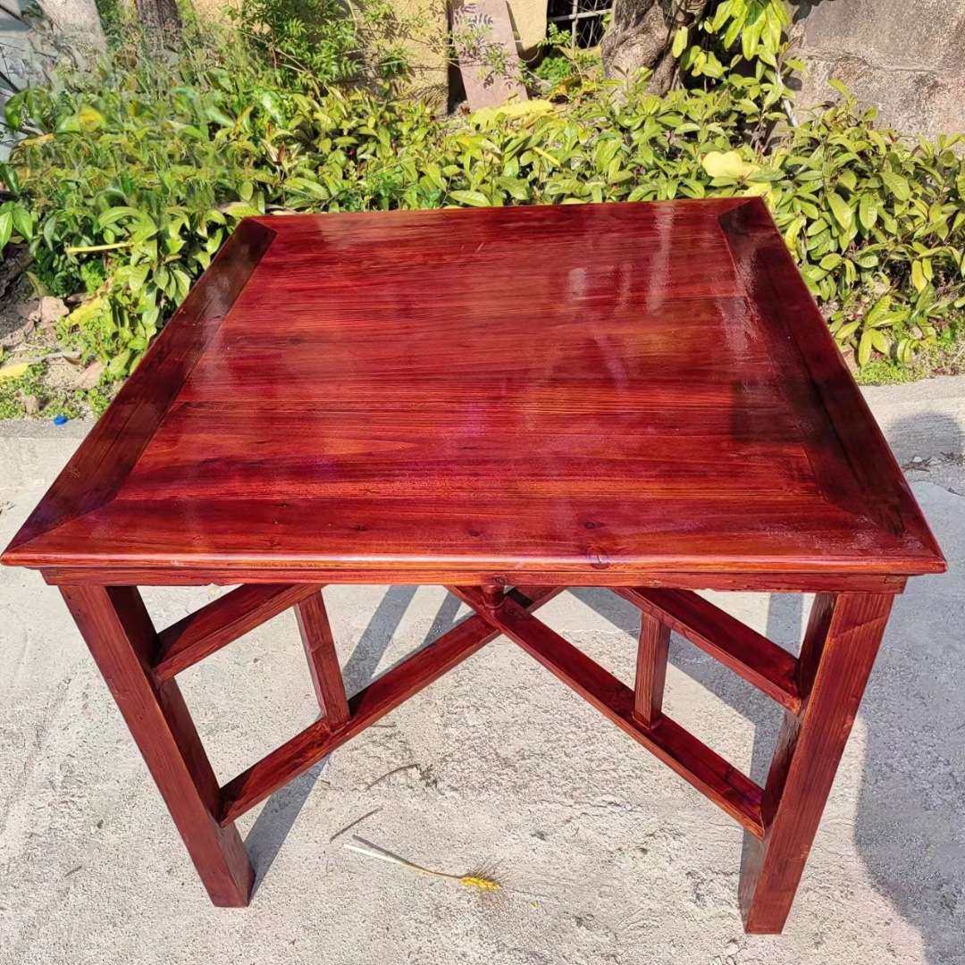 实木八仙桌正方形琥珀红折叠可拆卸老式拜拜桌供桌餐桌老杉木,鲜花速递/花卉仿真/绿植园艺,割草机/草坪机,淘宝优惠券,粉丝福利购,淘宝优惠卷