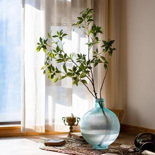 掬涵仿真植物马醉木日本吊钟单支侘寂假树枝客厅桌面绿植插花装饰