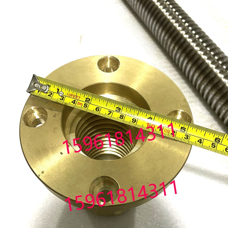 丝杆配件M7磨床丝杆0机床铜 进杭州480 M70 平41面厂螺母给