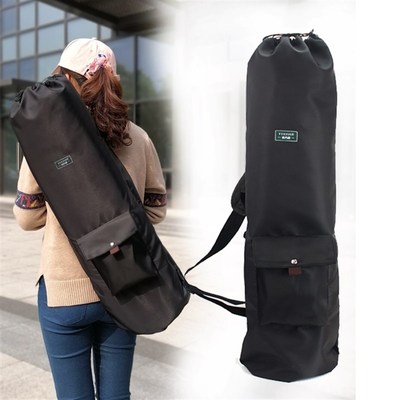 滑板包长板双翘舞板套袋子加厚陆地冲浪板儿童防水大鱼背包单肩包