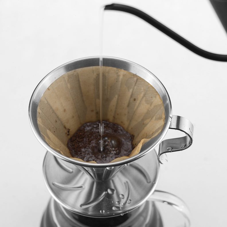 式V6不锈钢a滤滴4h0滤Lop滤 30n杯纸咖啡咖啡过滤杯器手冲咖啡具