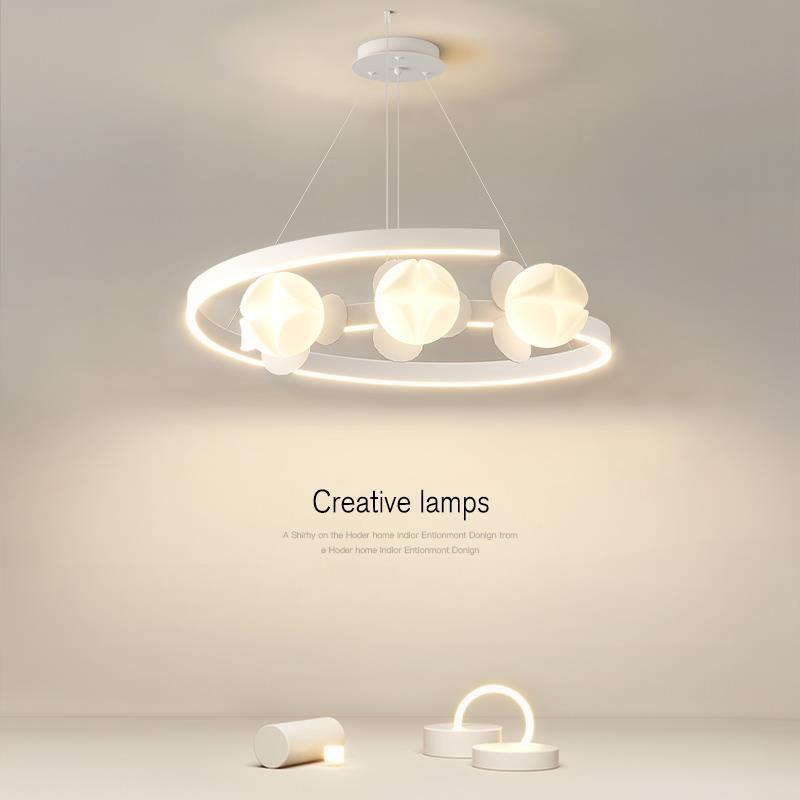 餐厅吊灯卧室灯客厅灯2025年新款灯具大全现代简约大气led主灯