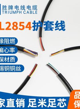 胜牌供应电子线 UL2584-30A/2C过粉护套线 镀锡导线电器设备配线