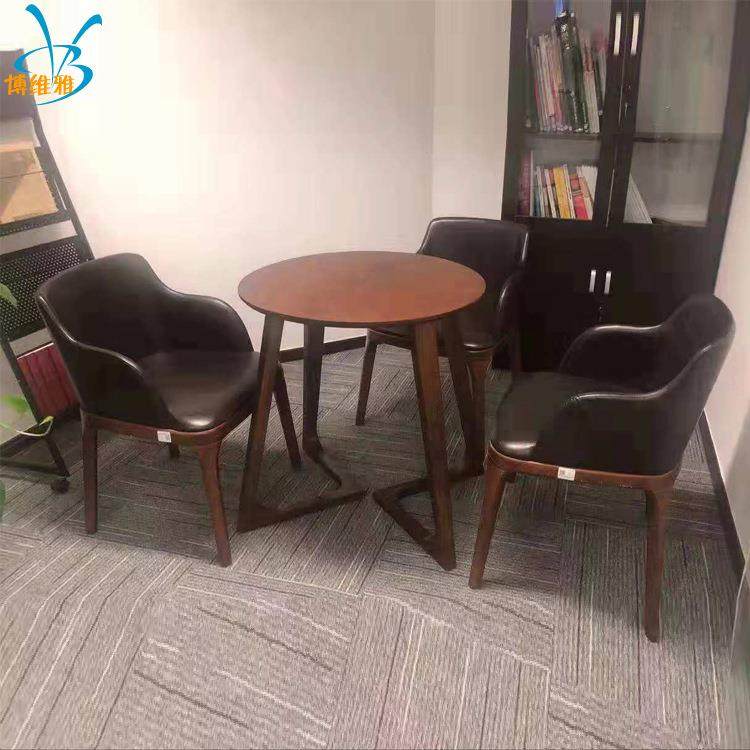 实木椅简约现代休闲椅靠背椅家用座椅书桌椅电脑椅咖啡厅餐厅椅