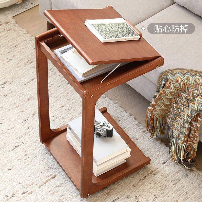 全实木边几沙发角几可移动迷你小茶几简约现代小桌子卧室床边桌