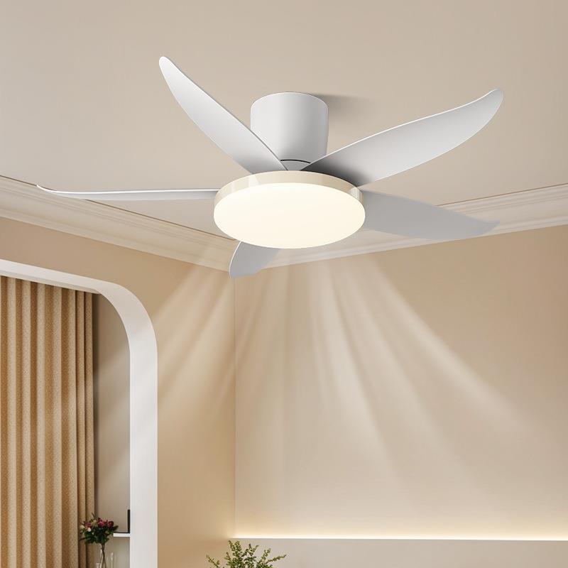 2025新款客厅风扇灯简约餐厅办公室风扇吊灯LED调风中山厂家直销