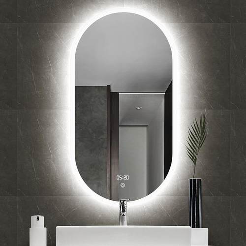 BOLEN智能浴室镜洗手台卫生间带灯LED化妆镜壁挂装饰镜子背光