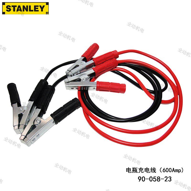 史丹利 汽车电瓶 充电线 600Amp 线径25mm 线长2.5m 90-058-23