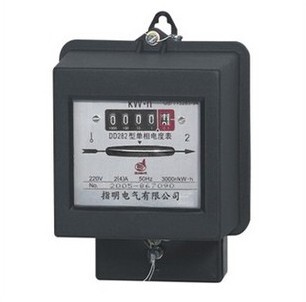 指明集团 DD282单相机械式电能表(出口型)。5-10A家用电表