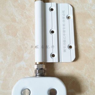 大铝合金配件厨房滑轮折叠门推拉双轮单页合页阳台下万向轮子折叠