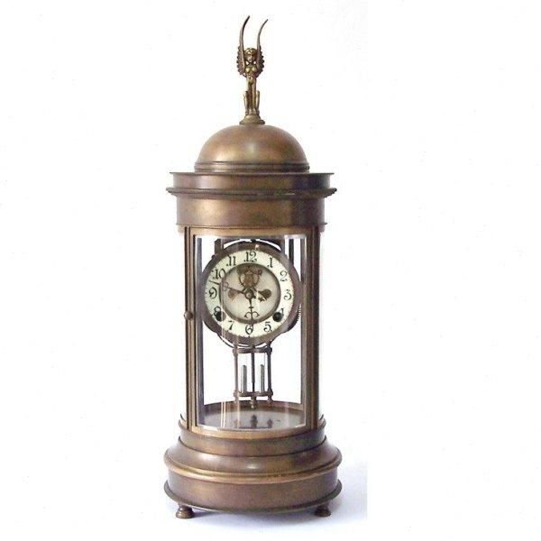 昱轩钟表 机械座钟 欧式园亭明卡伦机芯座钟,家居饰品,座钟,淘宝优惠券,粉丝福利购,淘宝优惠卷