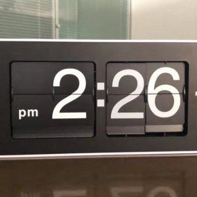 新款北欧简约自动翻页挂钟轻奢家用客厅时尚座钟装饰个性现代钟表,家居饰品,挂钟,淘宝优惠券,粉丝福利购,淘宝优惠卷