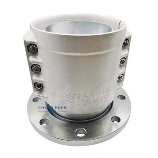 碳钢松套法兰接管 德标抱箍扣管法兰 EN1092-1活动法兰接头6寸8寸