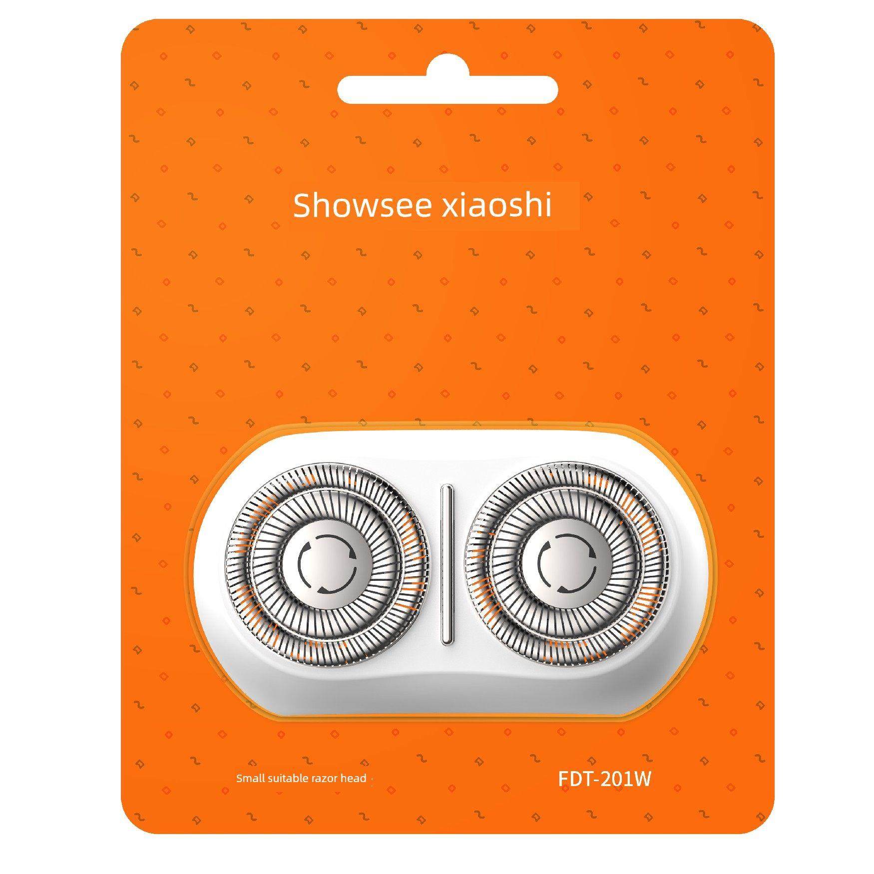 小适智能感应剃须刀双刀头F201-W礼盒包装原装刀头配件