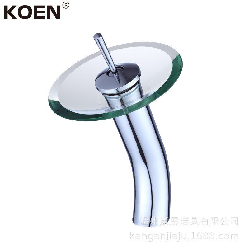 卫生间瀑布水龙头冷热混水两用洗面盆龙头