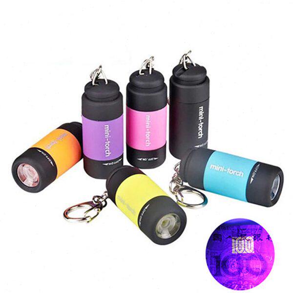 可充电验钞灯紫光灯笔紫外线手电筒迷你验钞机小型便携式验钞钱器