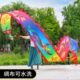 龙头舞器材龙龙彩带老人健身运动中老年人龙耍带甩彩带健身甩带龙
