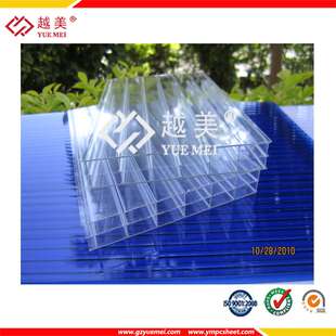 尺寸2.1 颜色多样 6mm透明PC阳光板 阳光板