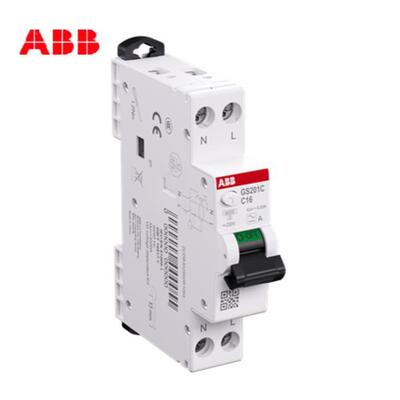 ABB断路器GS201C剩余电流动作断路器GS201C L C25 AC30;10271295