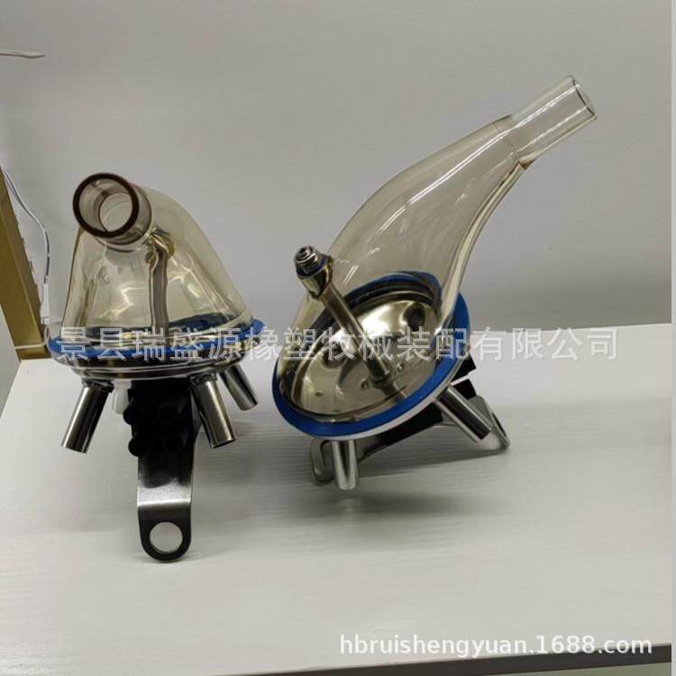 牧场用品 奶牛挤奶机配件 集乳器 不锈钢底座集乳器 吸奶器配件