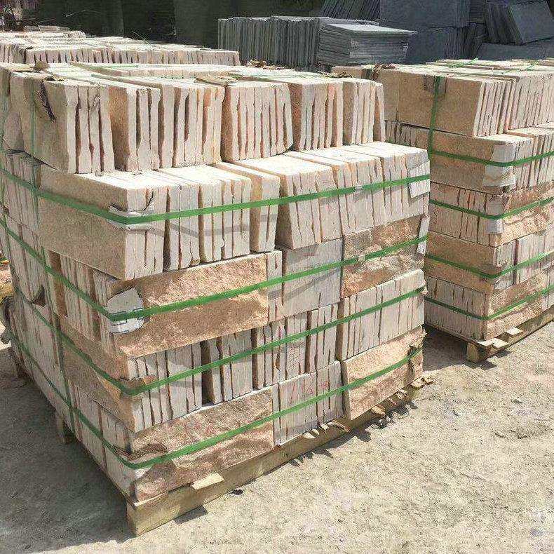 水晶红文化石白水晶白石英浅粉色蘑菇石雪花白人造仿蘑菇石芙蓉红