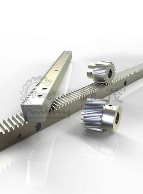 伺服电机数控冲床上下料机械专用齿条 机械手常规淬火DIN9斜齿条